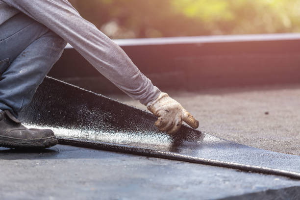 Professional Waterproofing technician working in White Plains, NY
